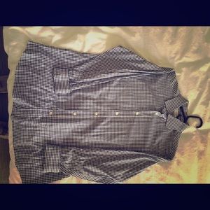 Burberry London checkered dress shirt